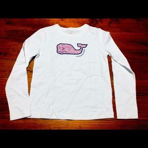 Vineyard Vines girls long sleeve shirt size xs (5-6)